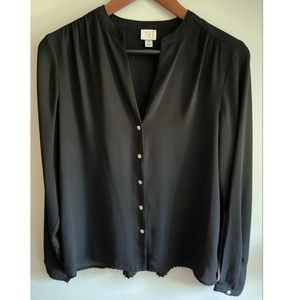 A New Day | Black Blouse